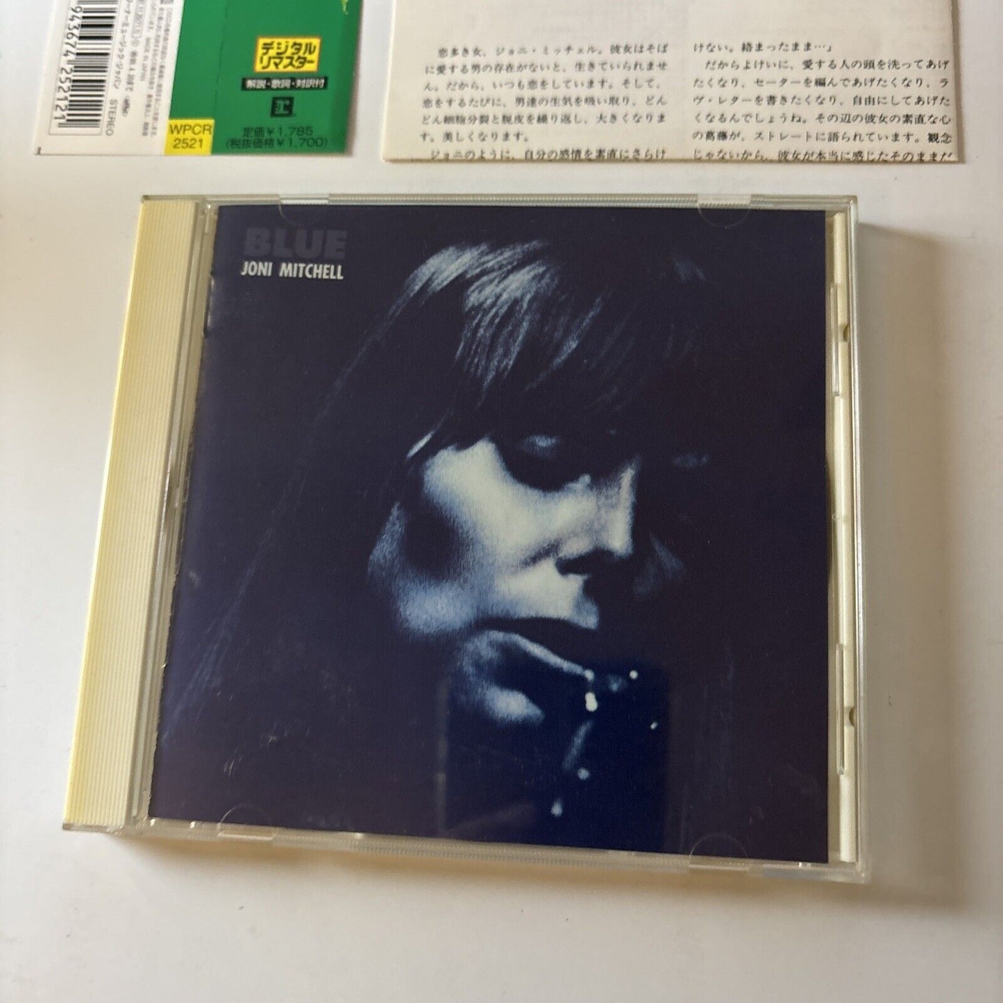 Joni Mitchell - Blue (CD, 1971) Japan Obi Wpcr-2521
