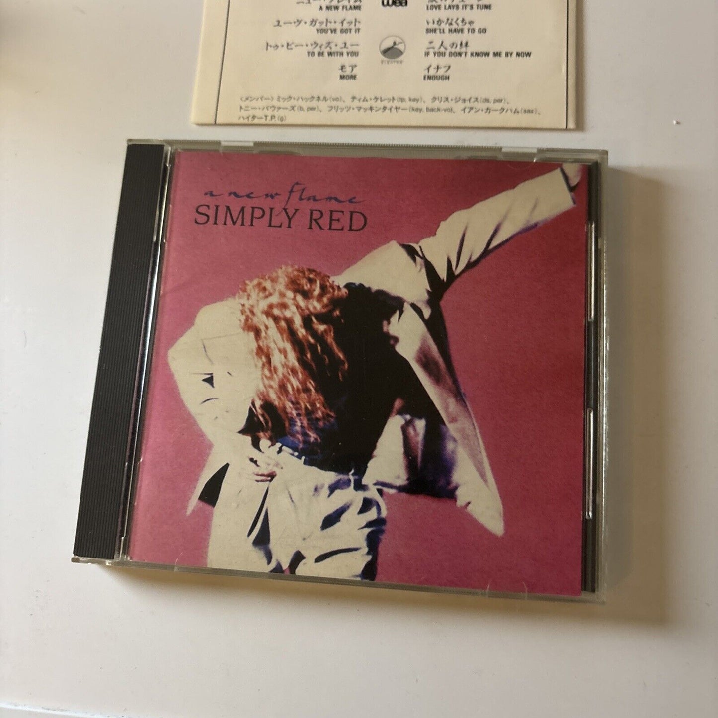 Simply Red - A New Flame (CD, 1989) Japan 22p2-2636