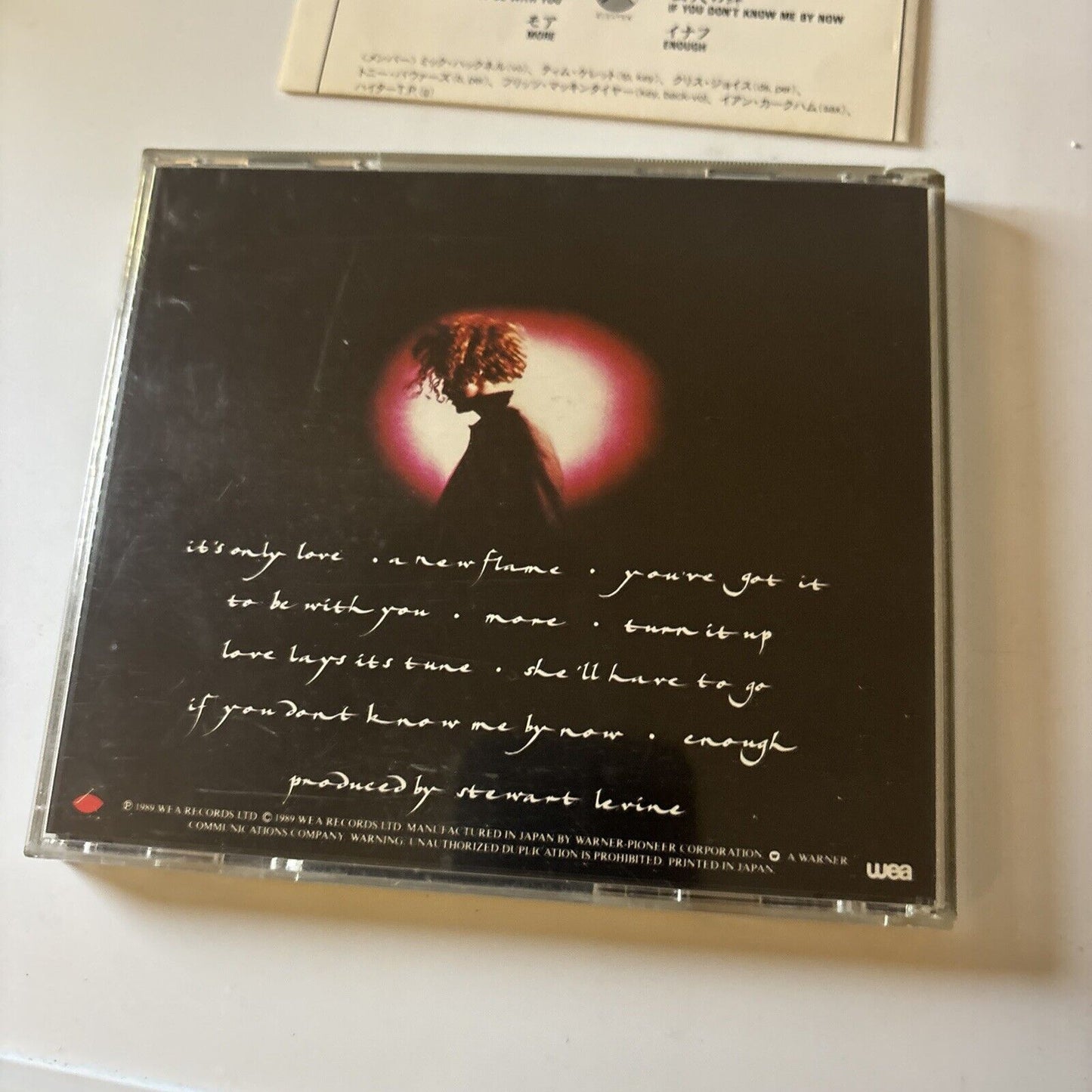 Simply Red - A New Flame (CD, 1989) Japan 22p2-2636