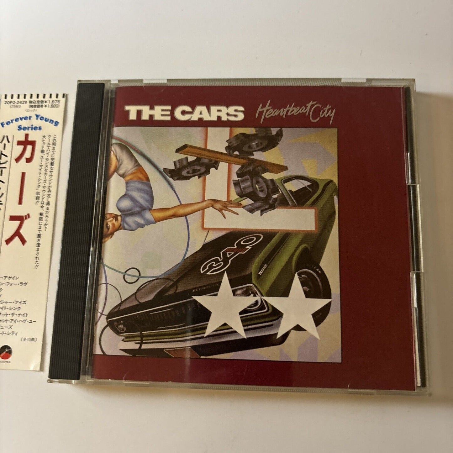 The Cars - Heartbeat City (CD, 1984) Japan Obi 20p2-2429
