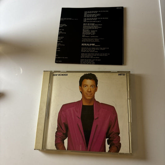 Boz Scaggs - Hits! (CD, 1980) Japan 25dp-5018