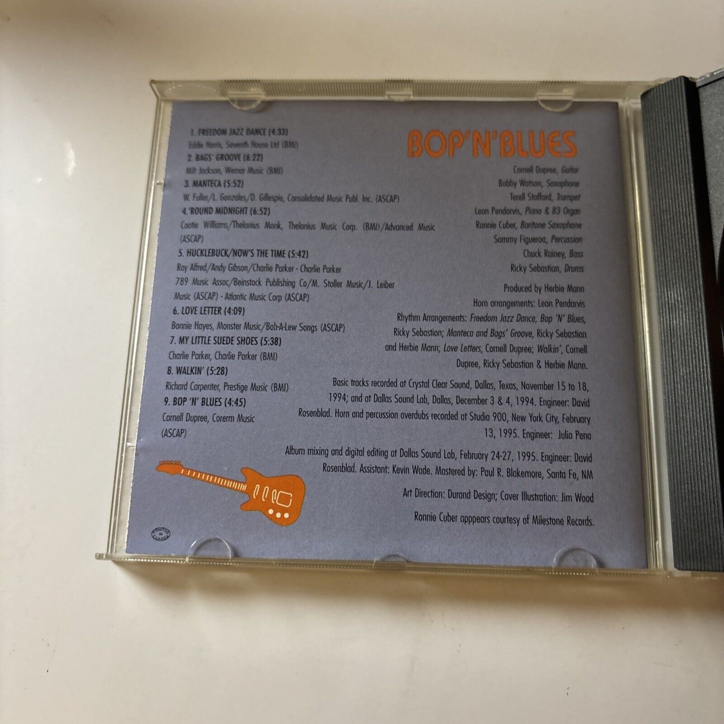 Cornell Dupree - Bop 'n' Blues (CD, 1996)