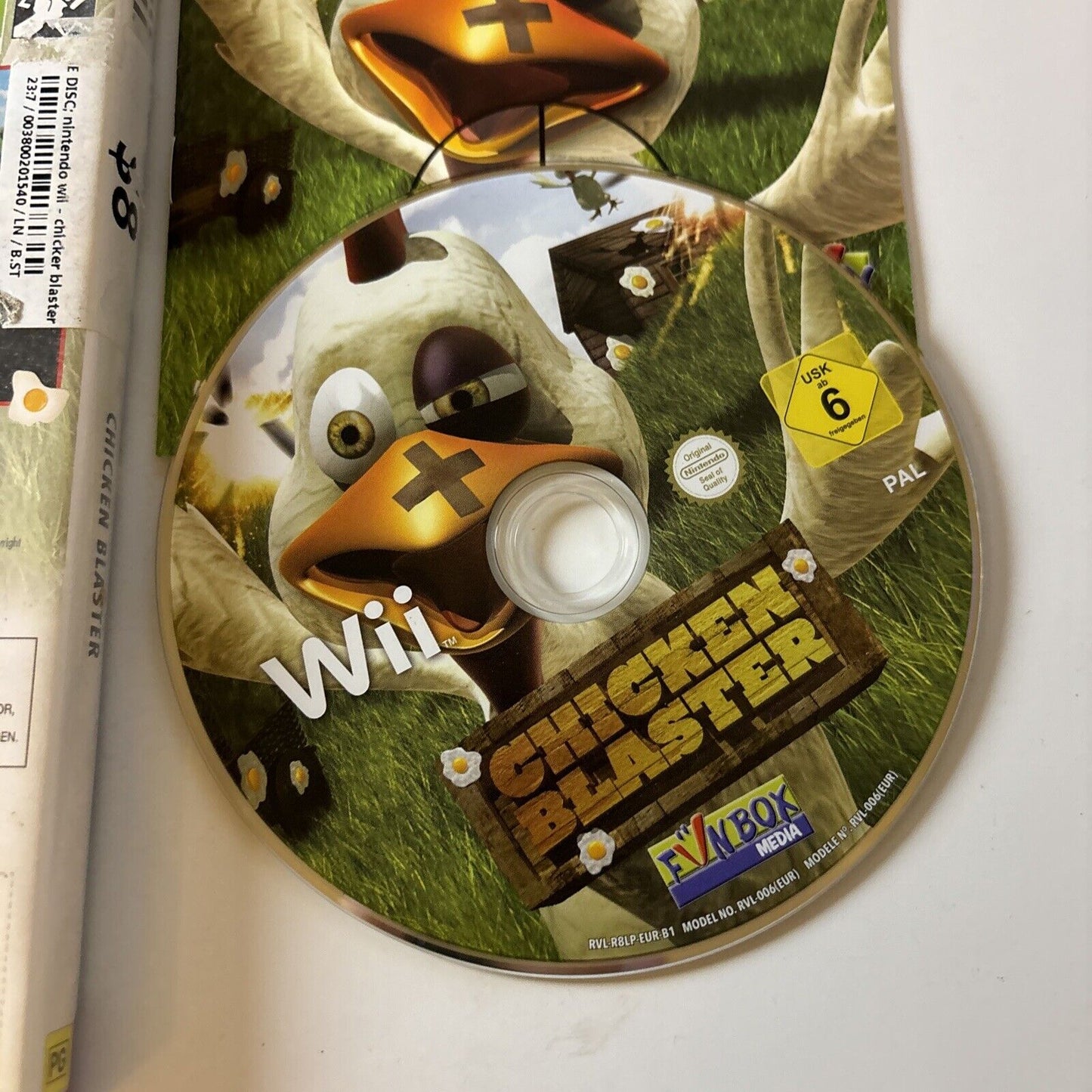 Chicken Blaster - Nintendo Wii PAL - Complete With Manual