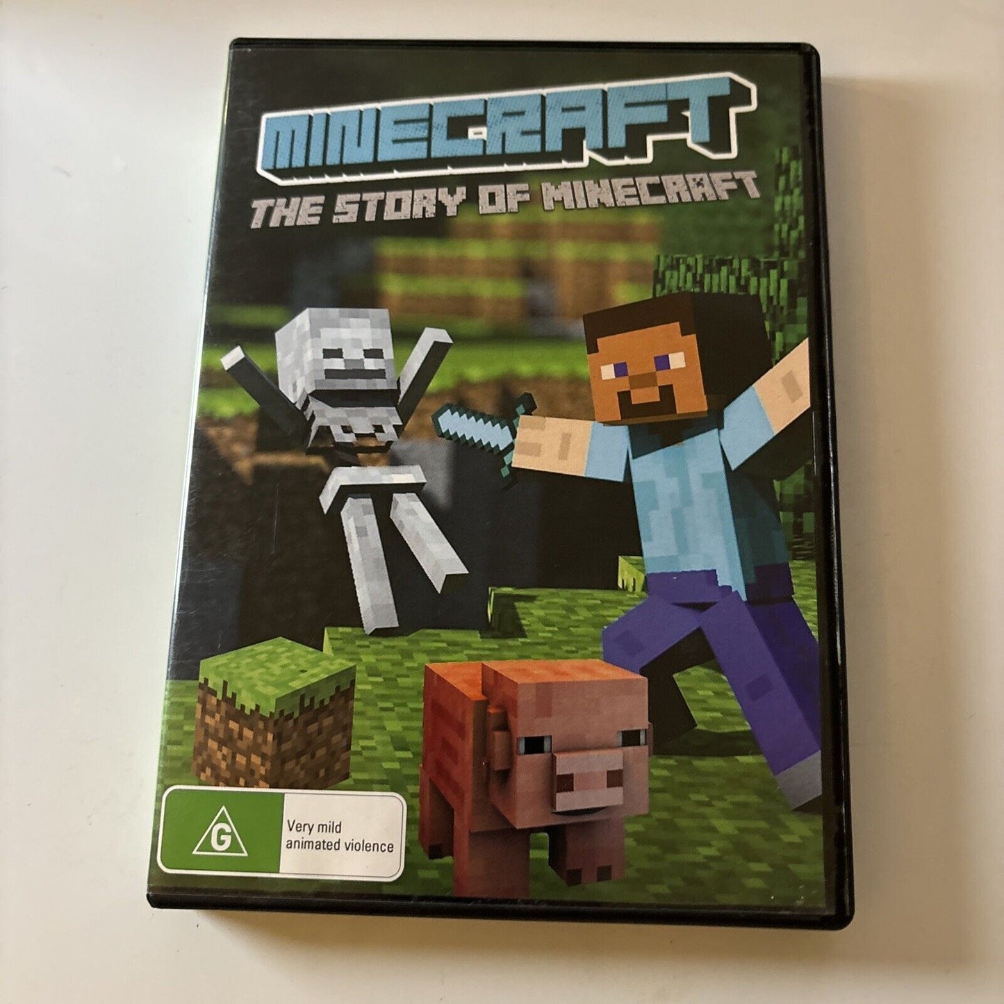 Minecraft - The Story Of Minecraft (DVD, 2015) NEW Region 4