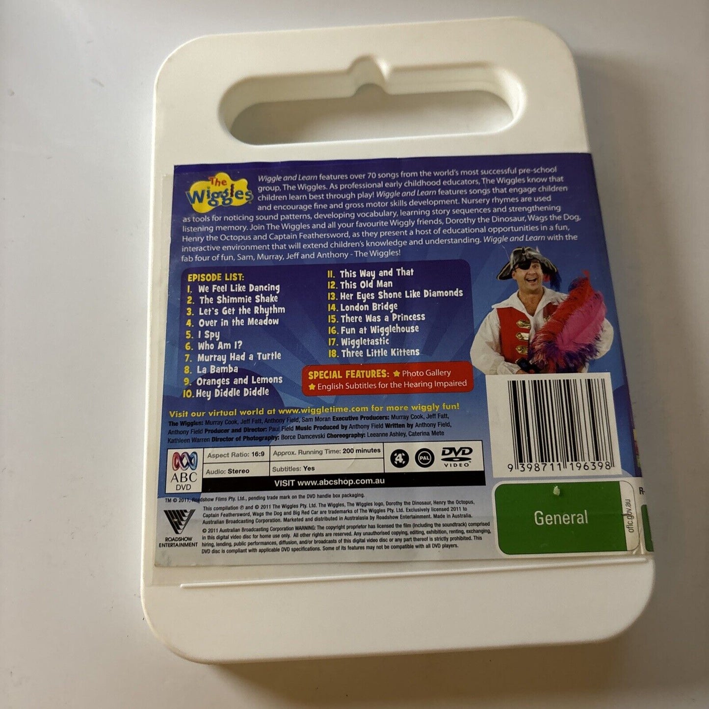 The Wiggles - Wiggle & Learn - The Pick Of TV : Series 6  (DVD, 2006) Region 4