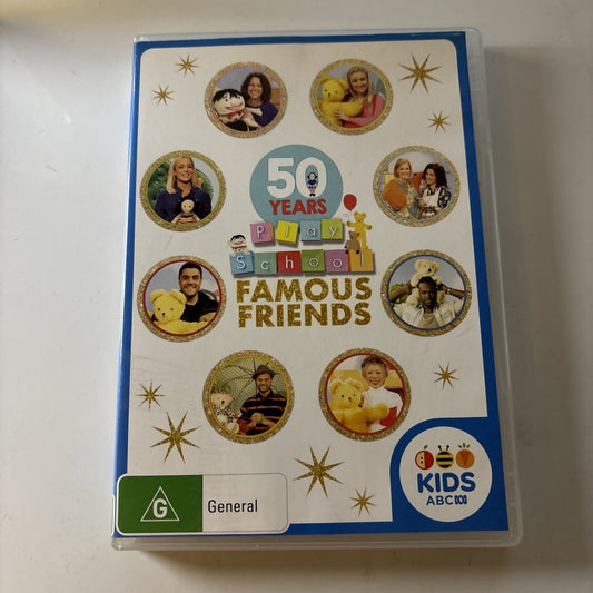 Play School - Famous Friends (DVD, 2016) NEW Region 4
