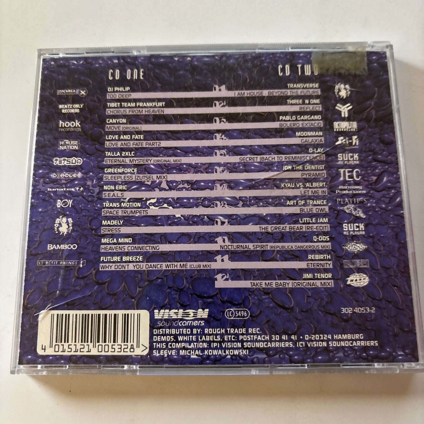 Trancemaster - Volume 14 (CD, 1996, 2-Disc)