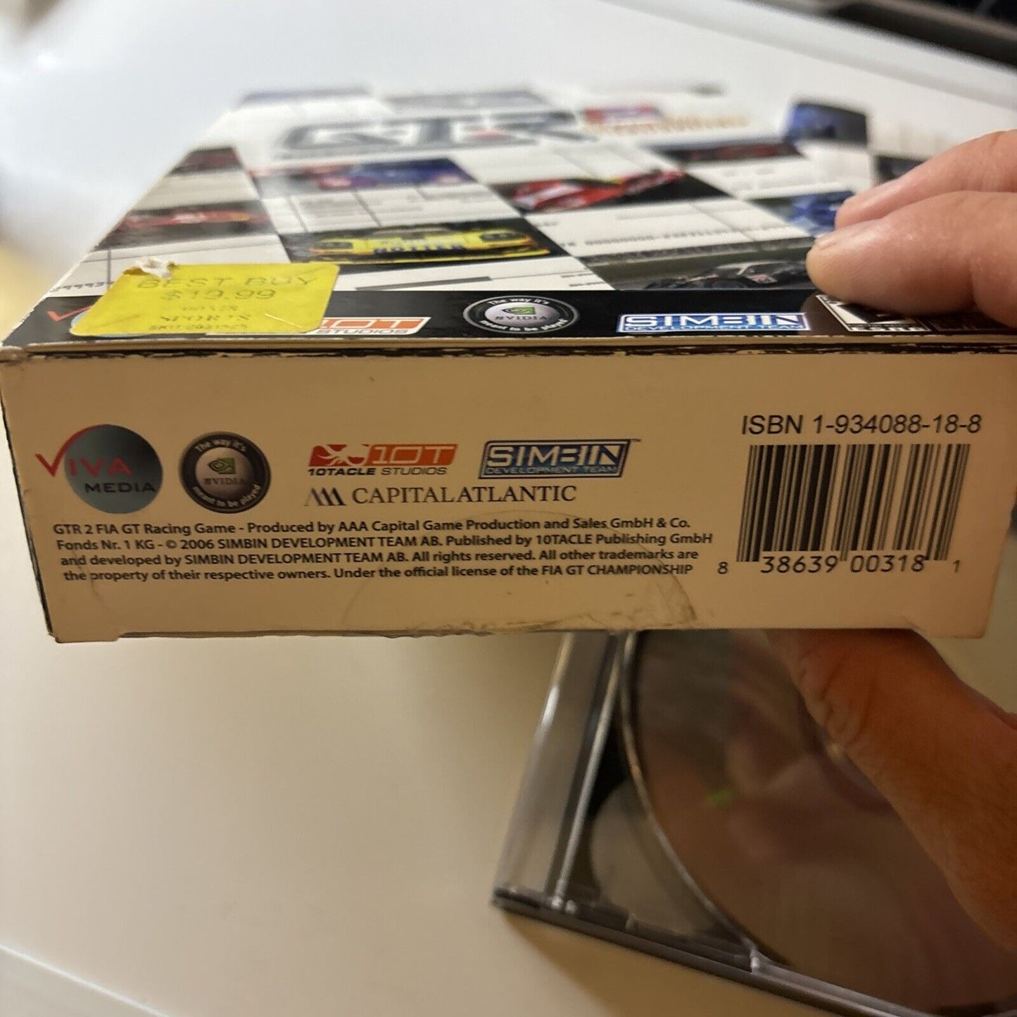 GTR 2 FIA GT Racing Game PC CDROM Windows 7