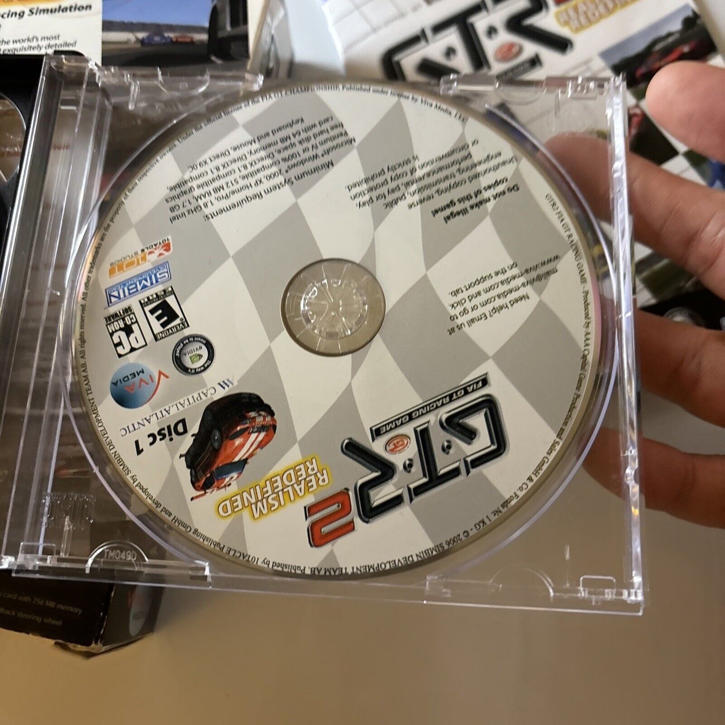 GTR 2 FIA GT Racing Game PC CDROM Windows 7