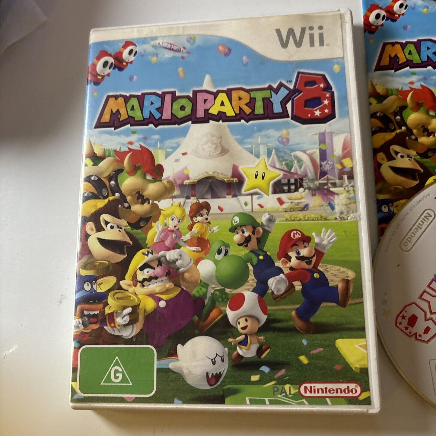 Mario Party 8 Nintendo Wii Game Complete With Manual  PAL