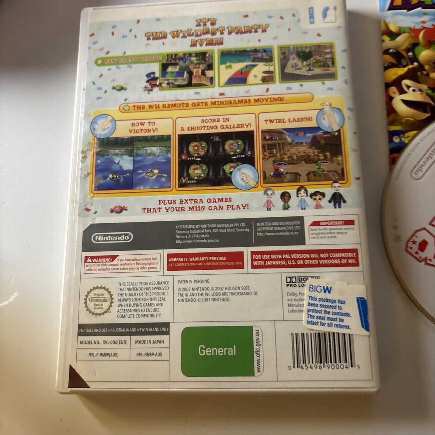 Mario Party 8 Nintendo Wii Game Complete With Manual  PAL