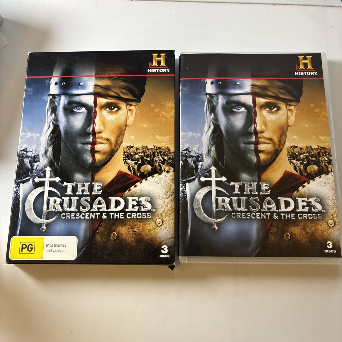 The Crusades - Crescent And The Cross (DVD, 2005, 3-Disc) Region 4