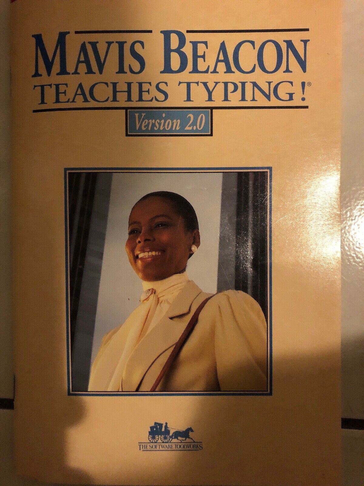 Mavis Beacon Teaches Typing Version 2.0 PC Windows CDROM Diskette Vintage Retro