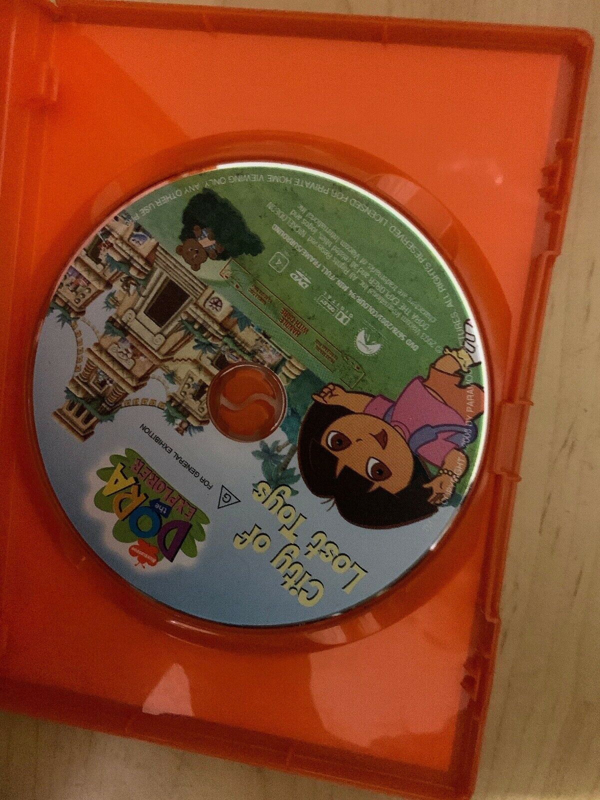 Dora The Explorer - City Of Lost Toys DVD