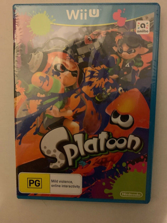 *New Sealed* Splatoon - Nintendo Wii U PAL Game