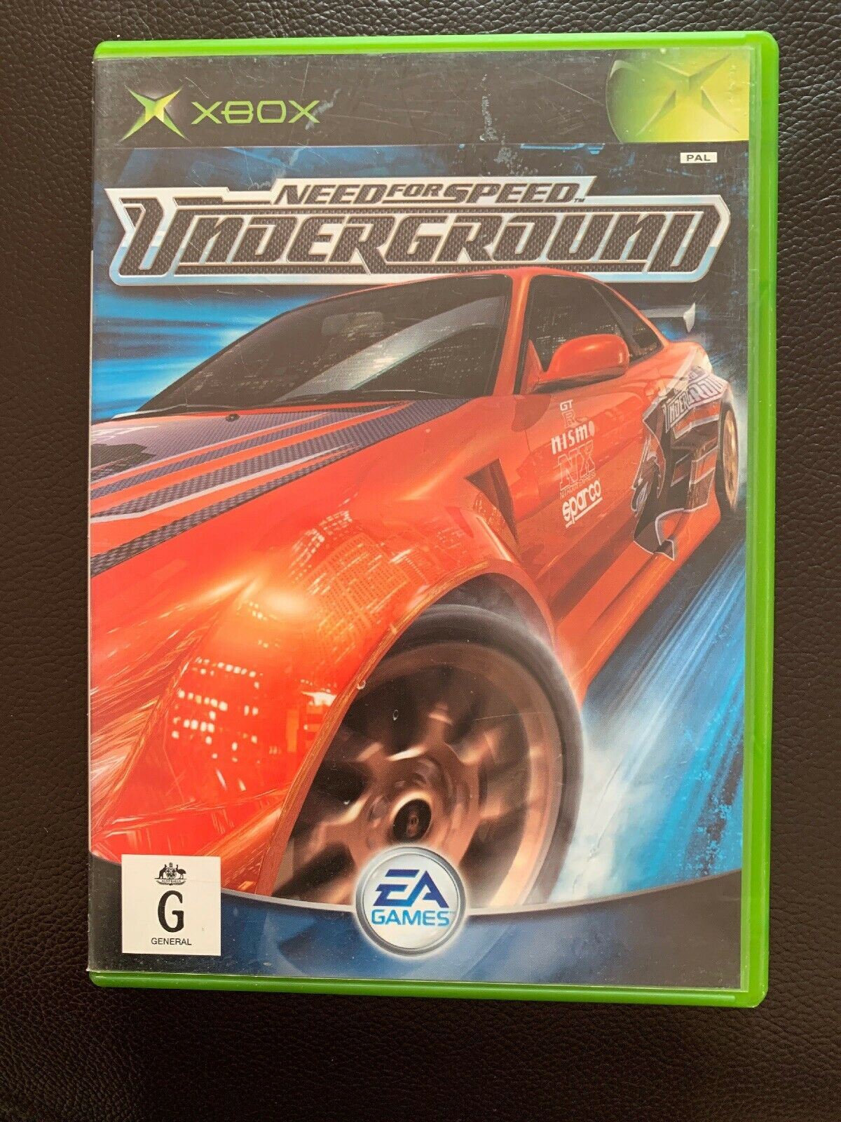 NEED FOR SPEED UNDERGROUND Microsoft Xbox Game PAL + Booklet