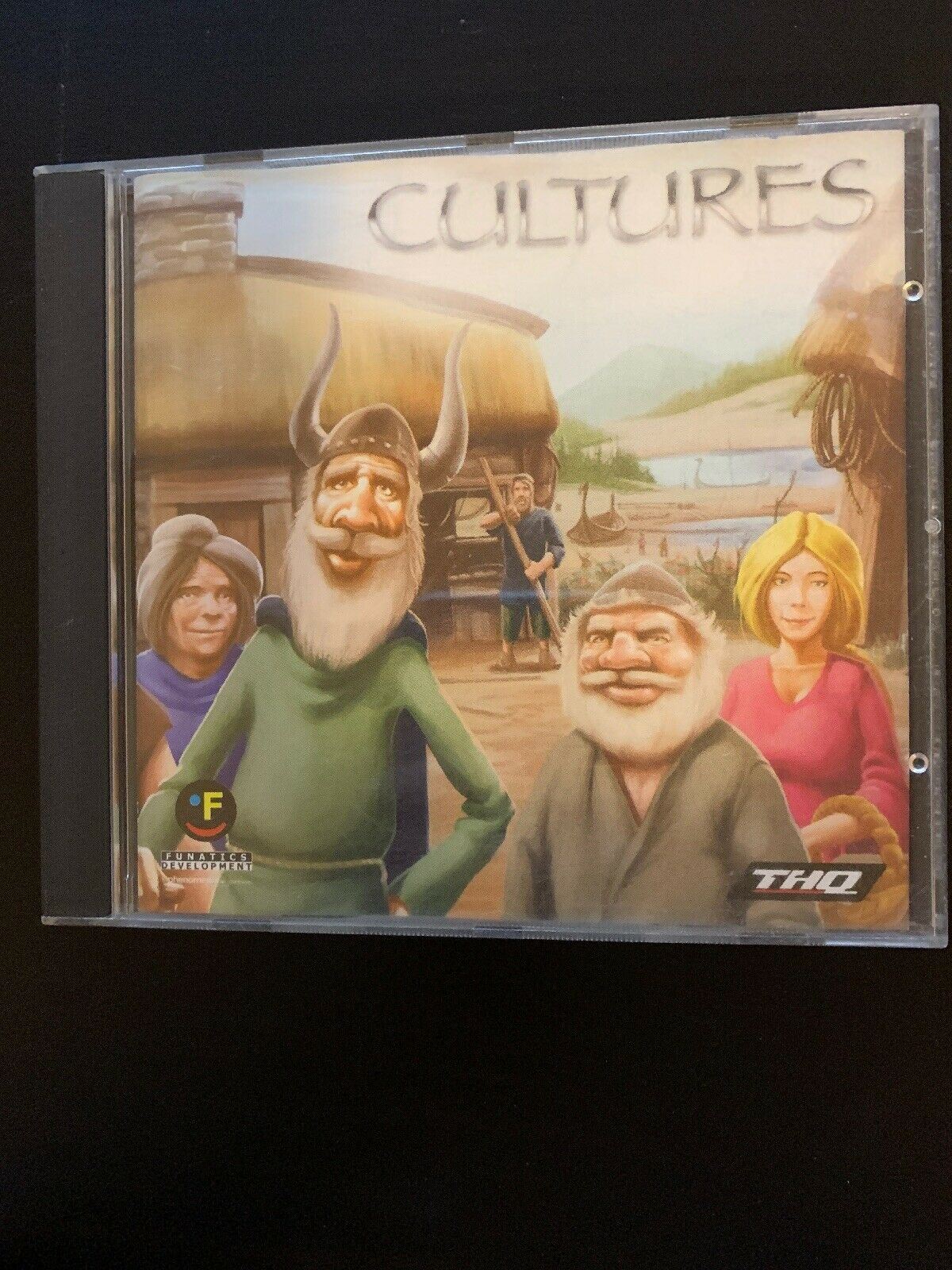 Cultures - PC CD-ROM THQ Vintage Windows Strategy Sim City Simulation Game