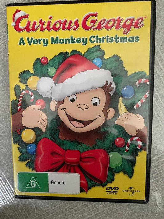 Curious George - A Very Monkey Christmas (DVD, 2009)