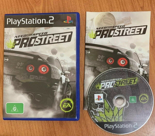 Need For Speed Prostreet - Sony Playstation 2 PS2 PAL Complete with Manual