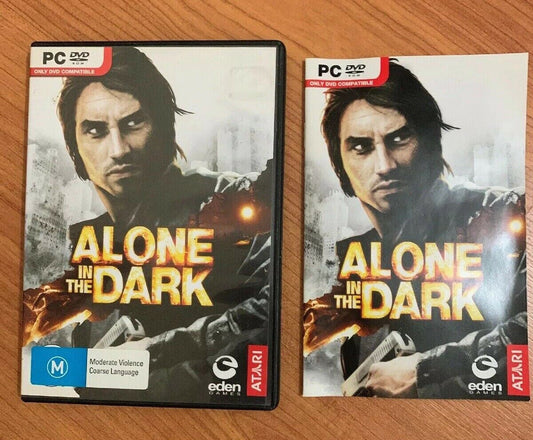 Alone in the Dark (PC, 2008) PC DVD Windows Game with Manual