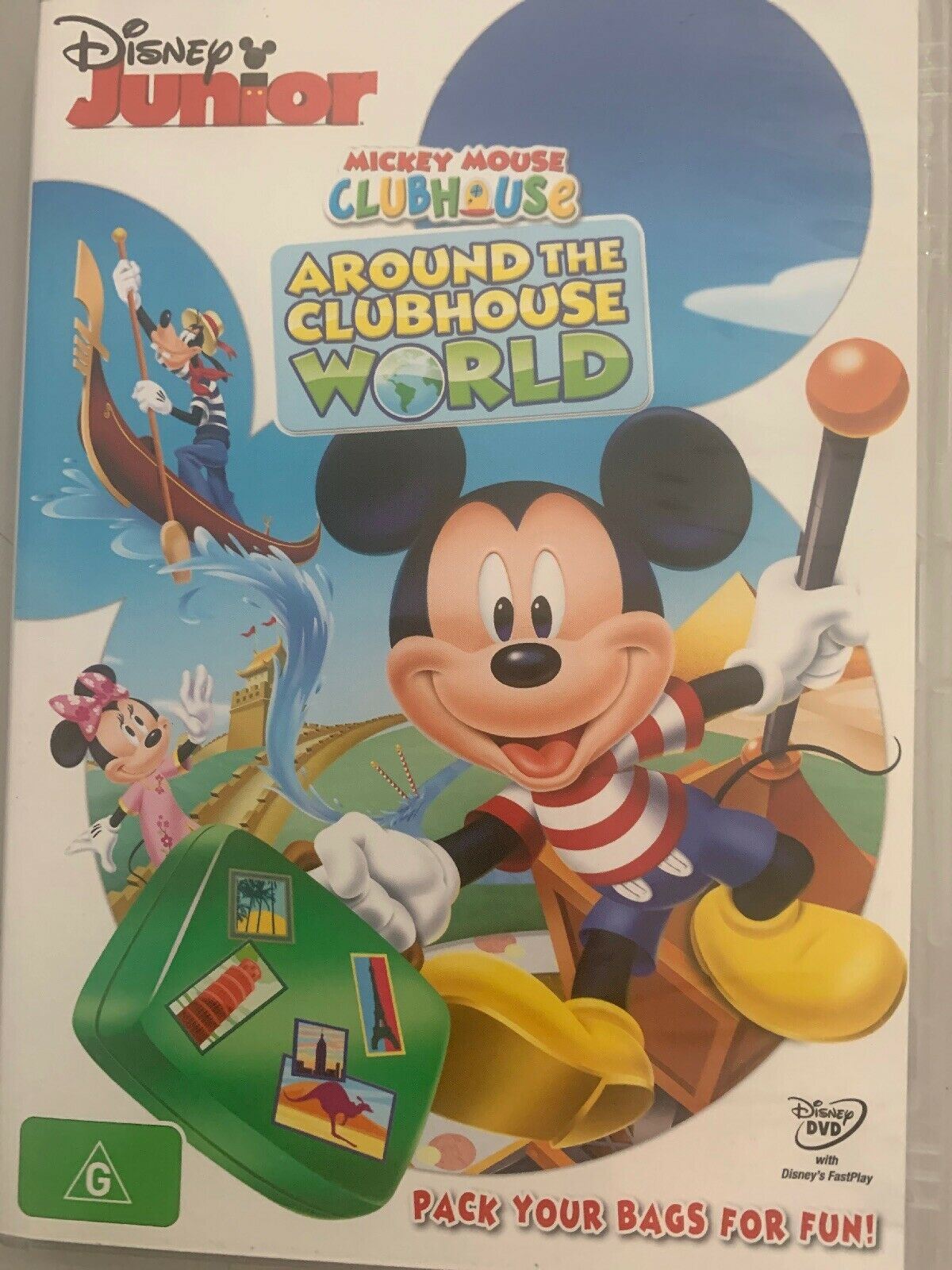 Mickey Mouse Clubhouse - Around The Clubhouse World (DVD, 2015)