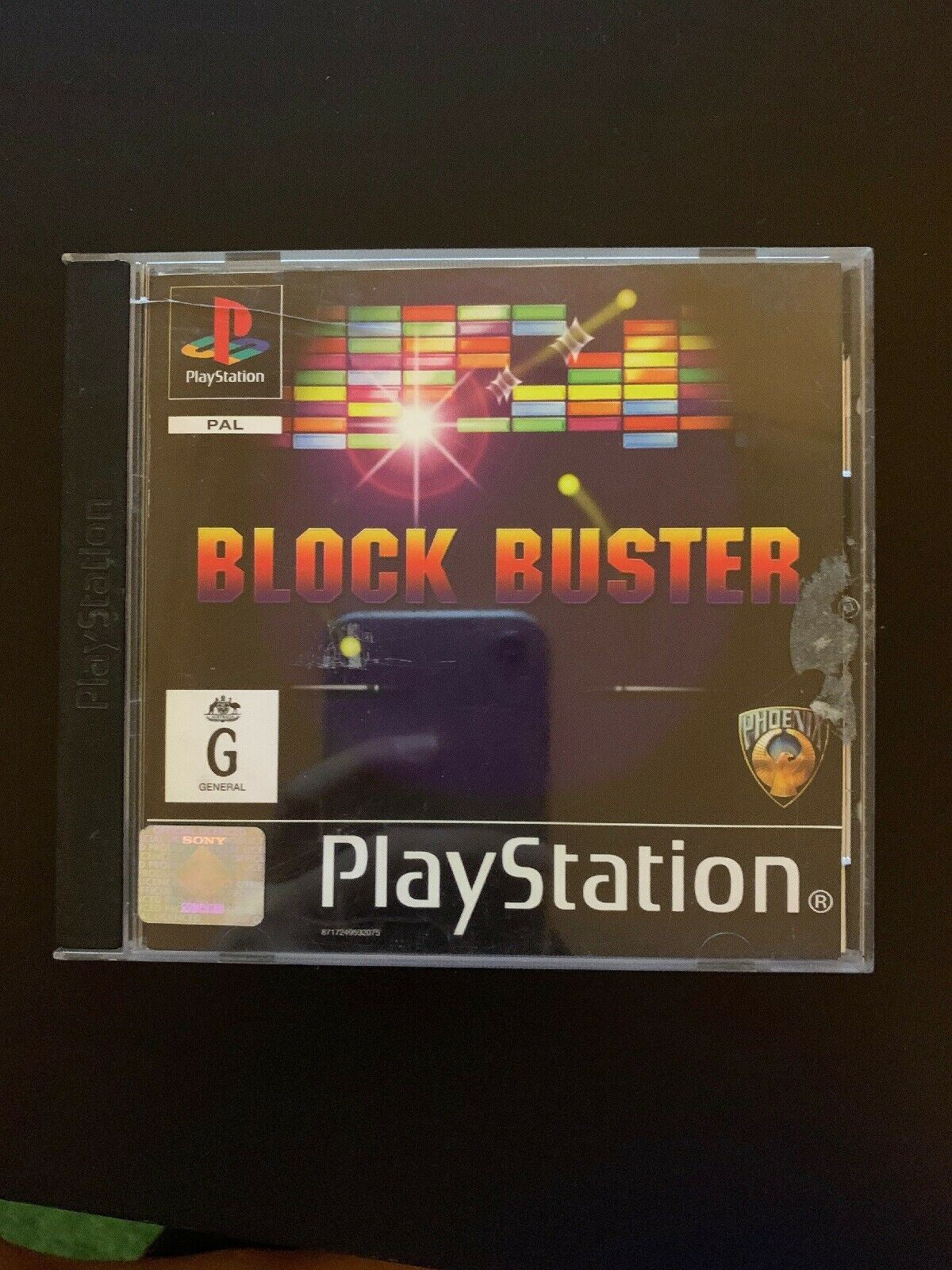 Block Buster PS1 Game With Manual