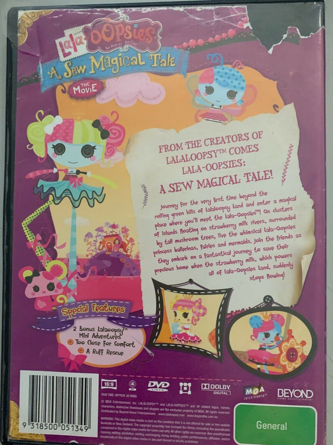 LalaOopsies A Sew Magical Tale (DVD Retro Unit