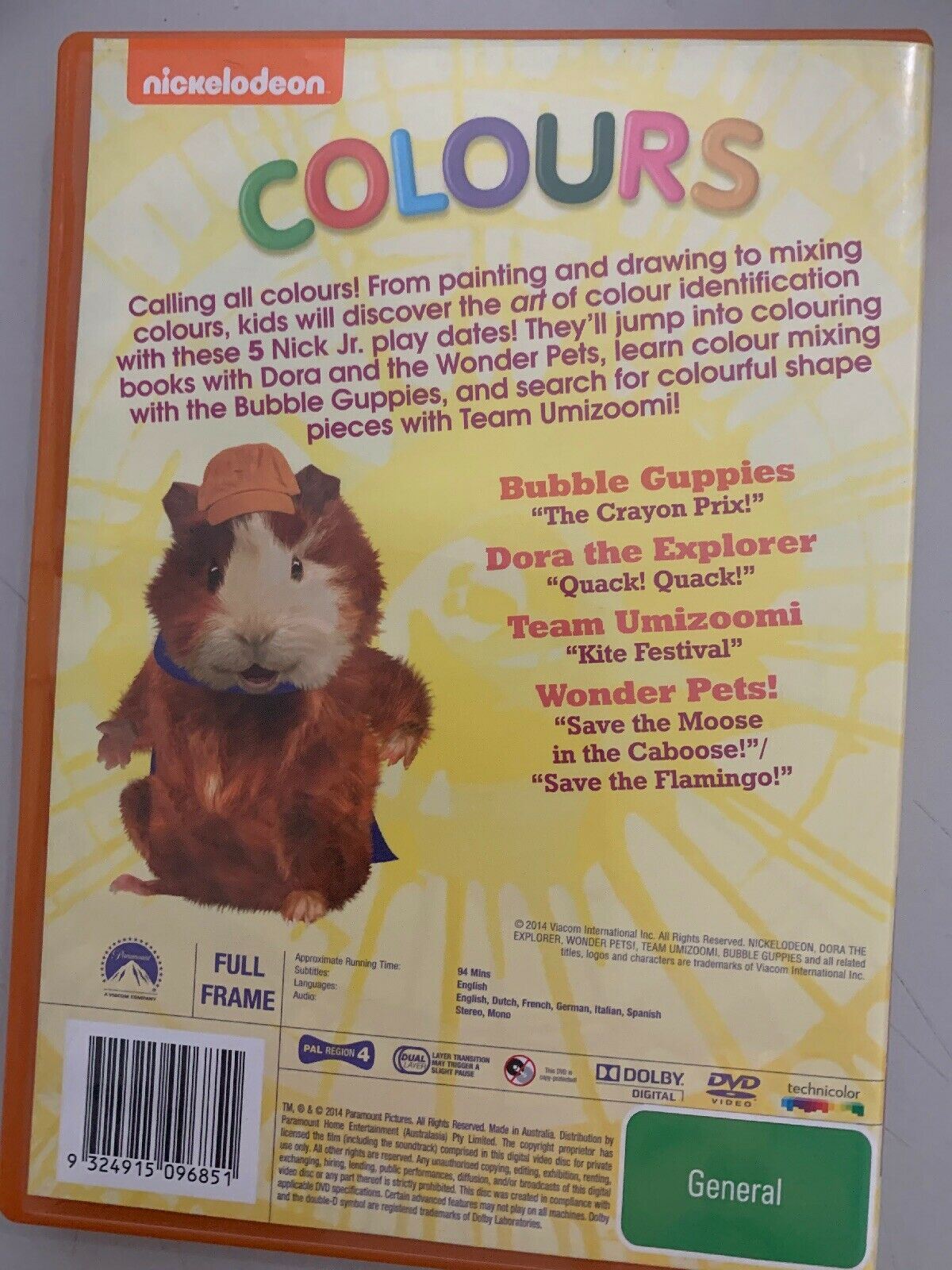 Let's Learn - Colours (DVD, 2014) - Dora the Explorer and other episodes