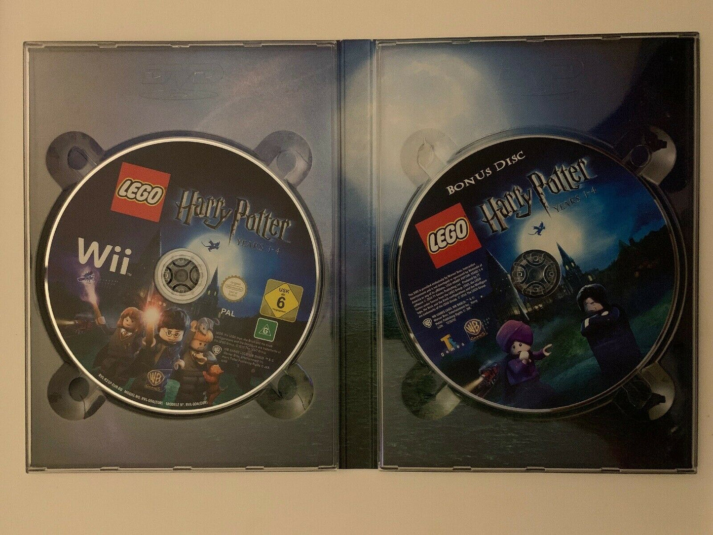 Lego Harry Potter : Years 1 - 4 - Nintendo Wii - Collectors Edition & Bonus Disc