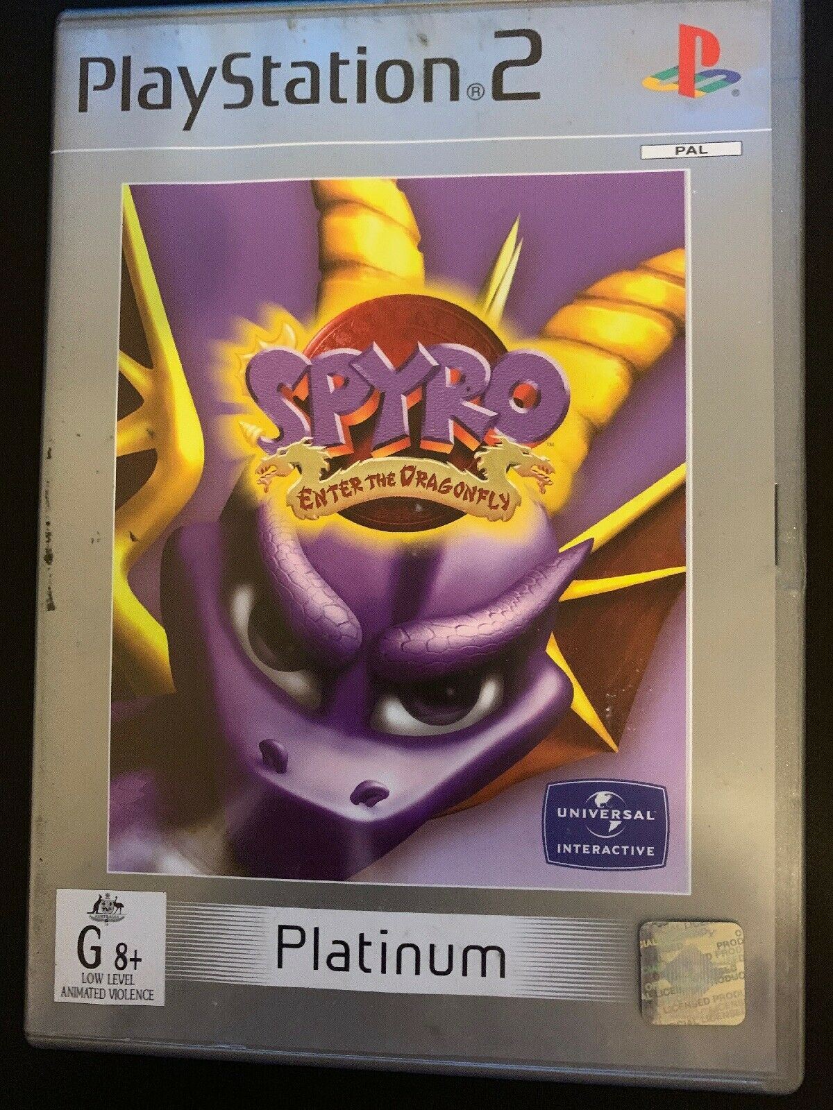 Spyro: Enter The Dragonfly - Playstation PS2 PAL Game with Manual