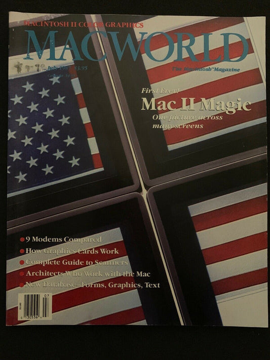 Macworld Vintage Magazine July 1987: Apple Mac II