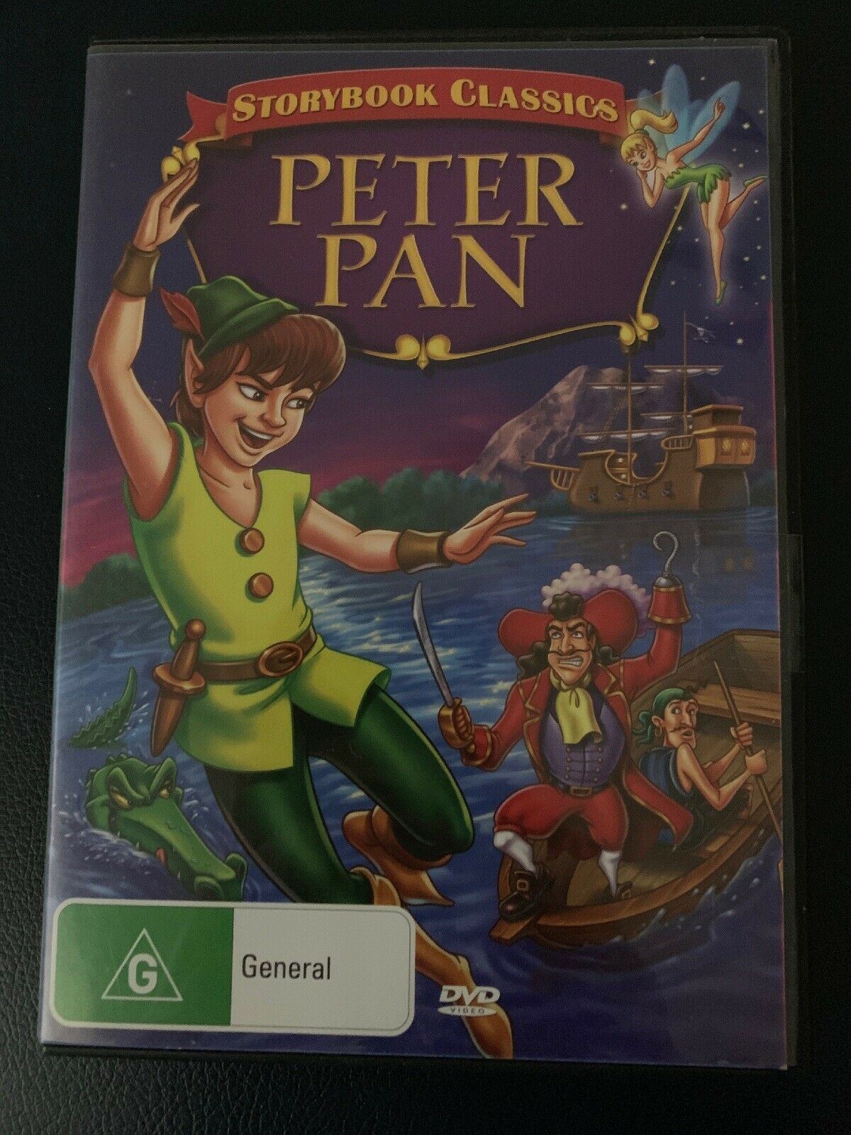 Peter Pans Storybook Classics RARE FILM MOVIE PAL DVD NEW