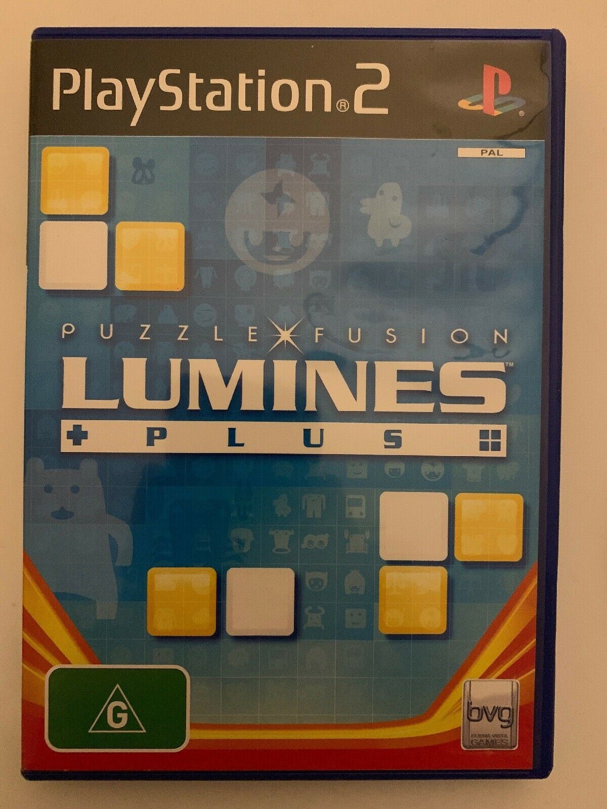 Lumines Plus - Sony Playstation 2 PS2 PAL *Complete* With Manual