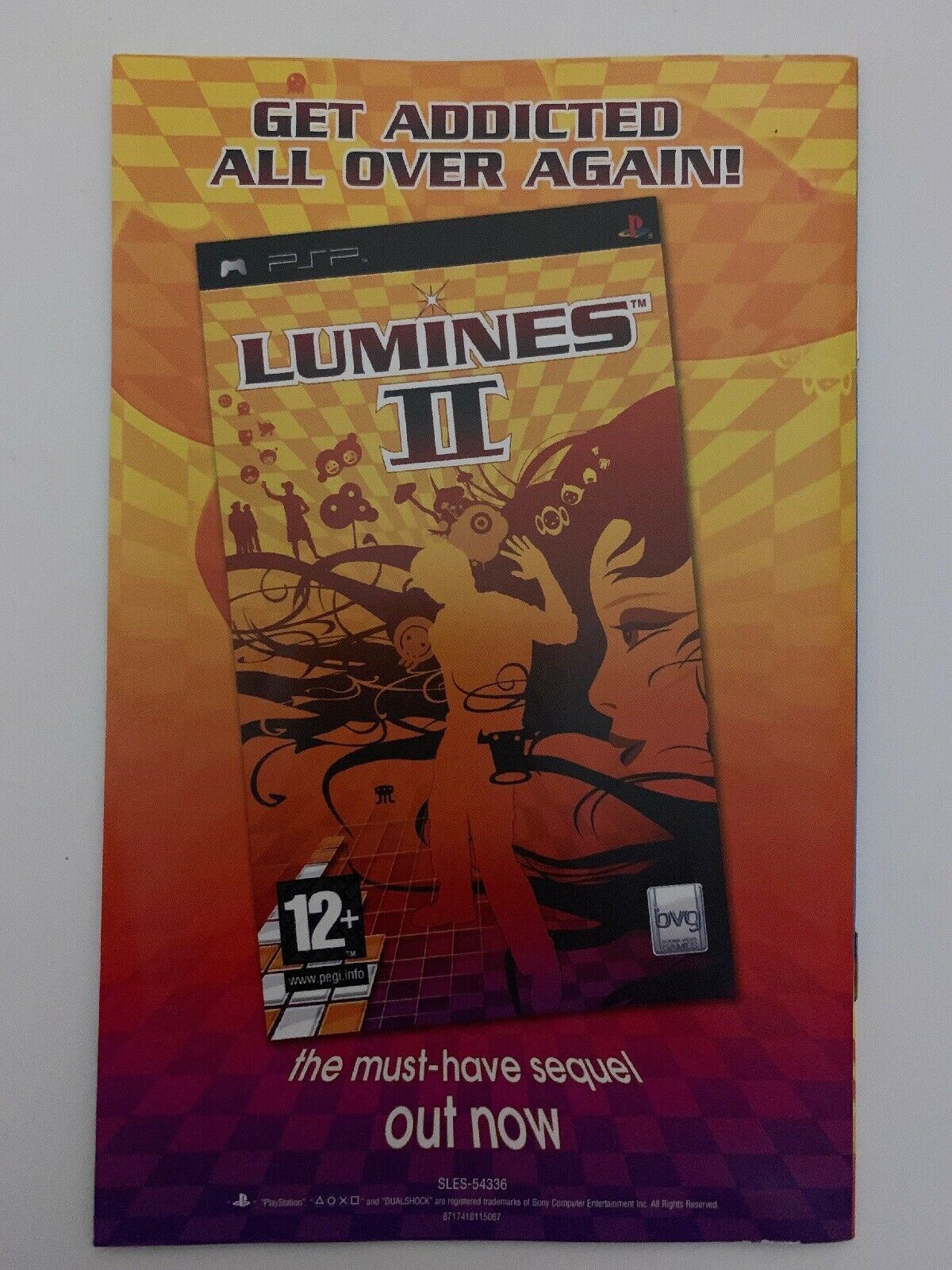 Lumines Plus - Sony Playstation 2 PS2 PAL *Complete* With Manual