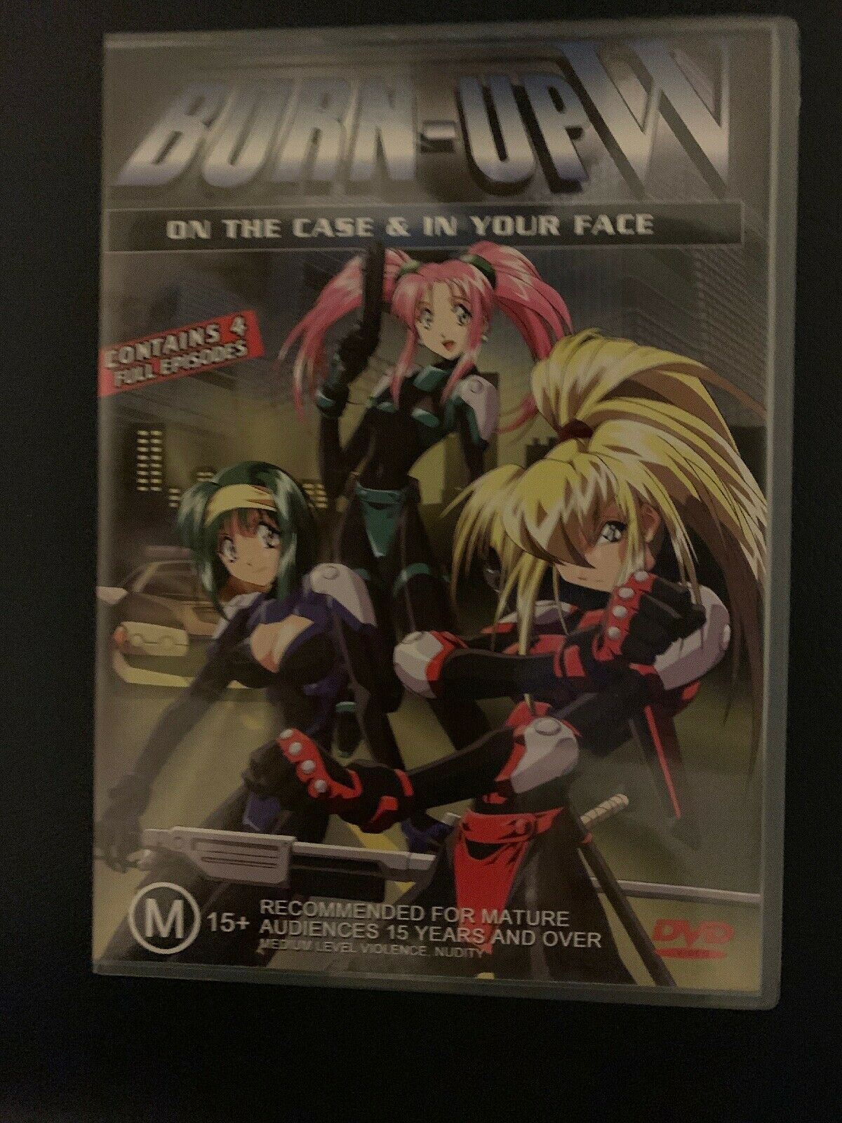 Burn Up W - On The Case & In Your Face (DVD, 2000)