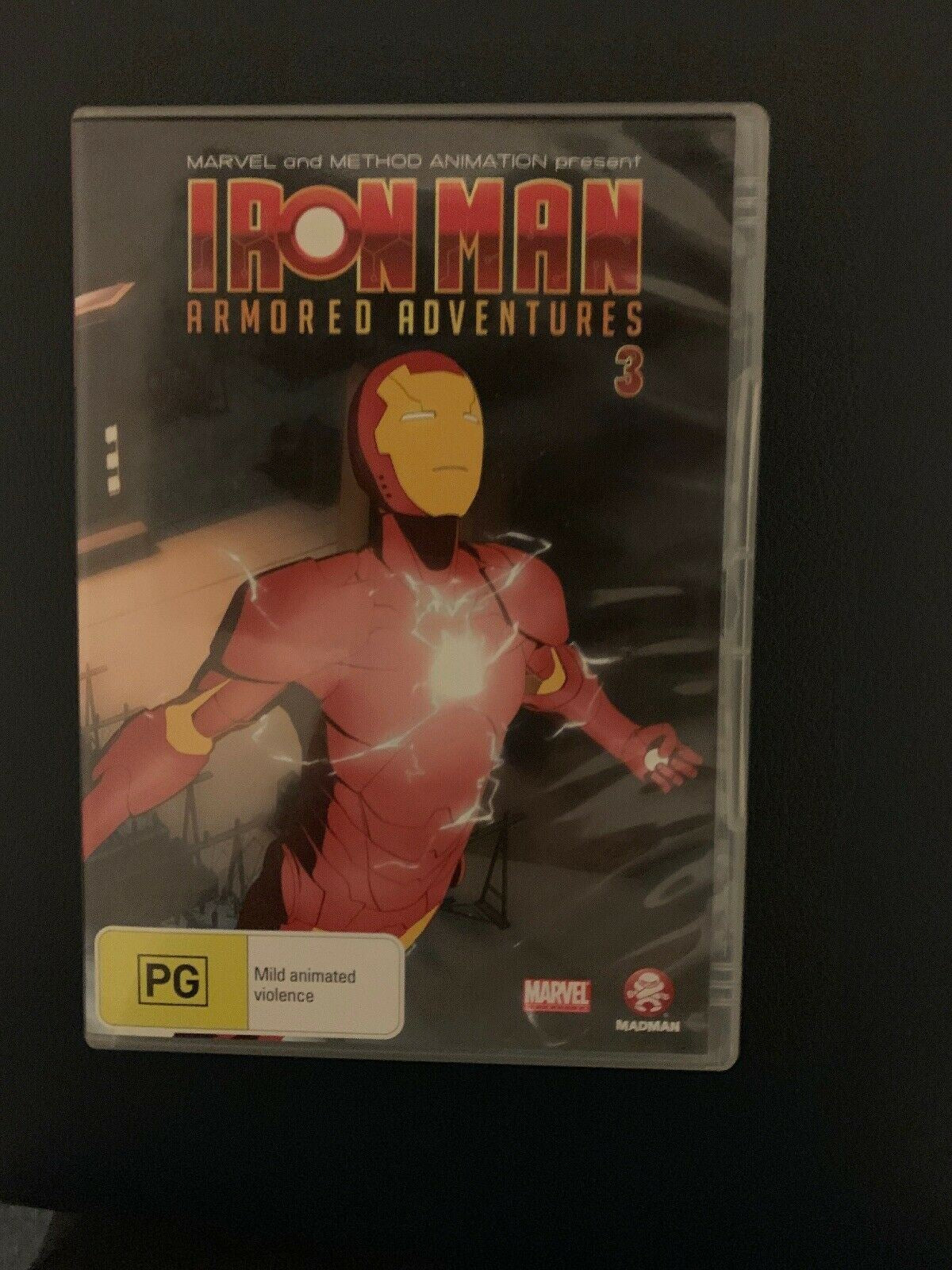 Iron Man Armored Adventures : Vol 3 (DVD, 2009)