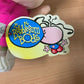 Nutty Tart On Board Plush Toy Bubblegum Bods Russ Toy