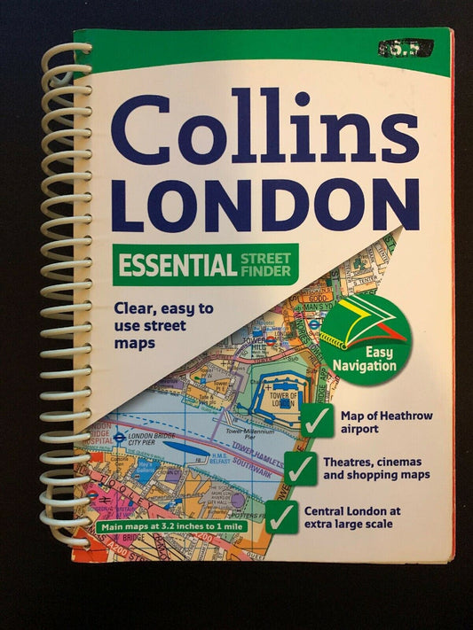 Collins London Essential Street Finder 2010