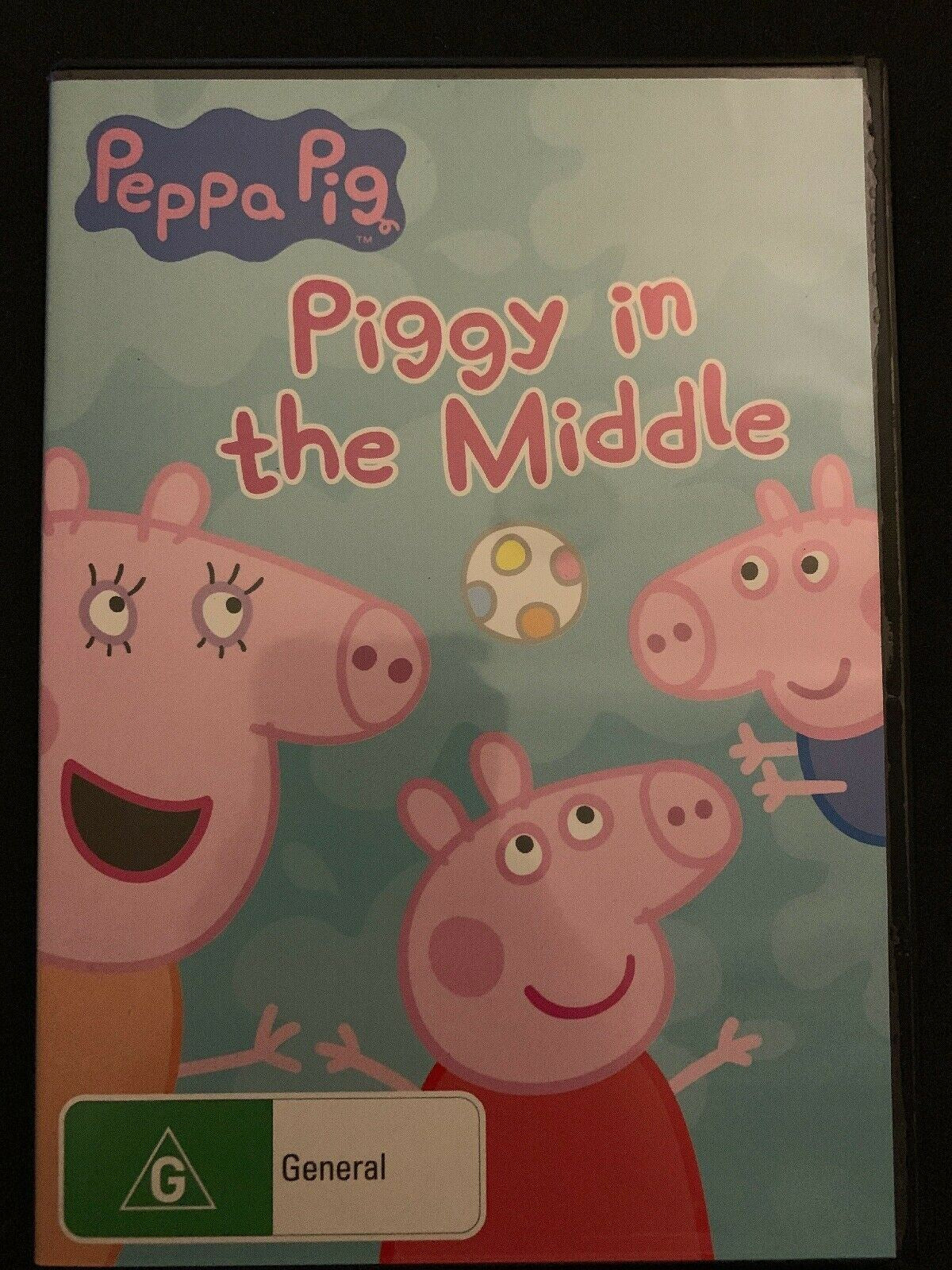 Peppa Pig - Piggy In The Middle And Other Stories (DVD, Region 4) PAL Australia