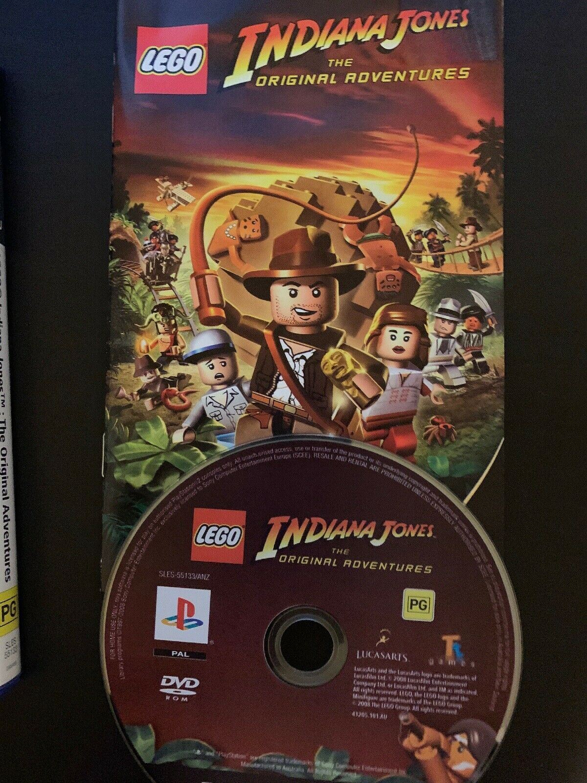 LEGO Indiana Jones: The Original Adventures - Sony PS2 PAL - Includes Manual