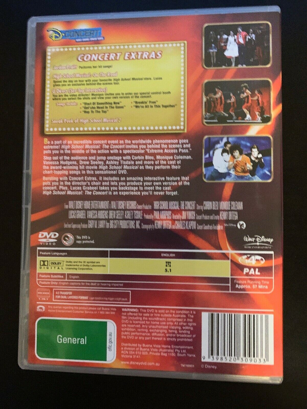 High School Musical - The Concert (DVD, 2007)