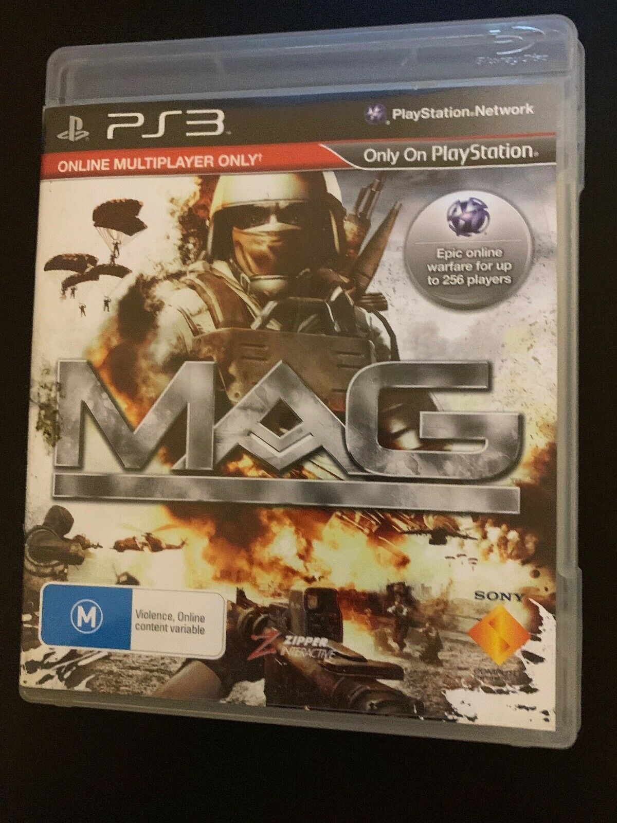 MAG Playstation 3 PS3 GAME PAL With Manual