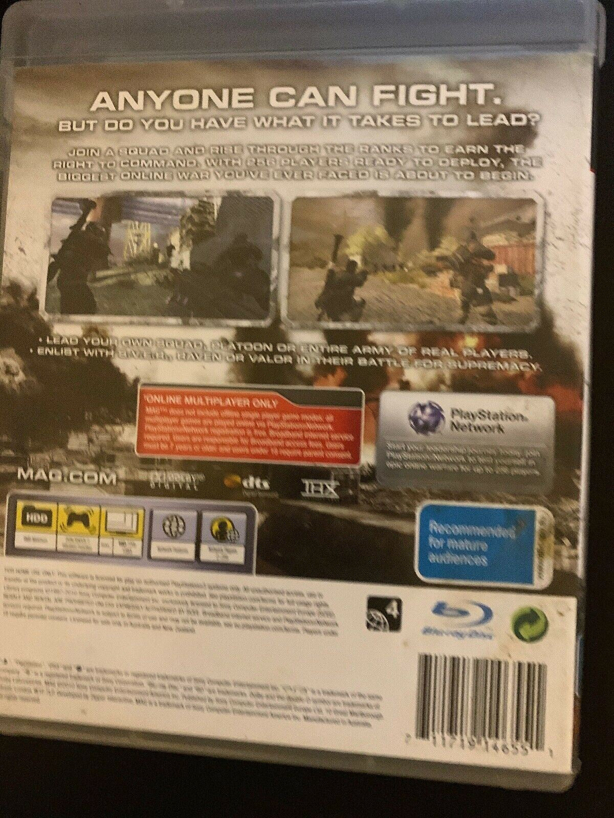 MAG Playstation 3 PS3 GAME PAL With Manual