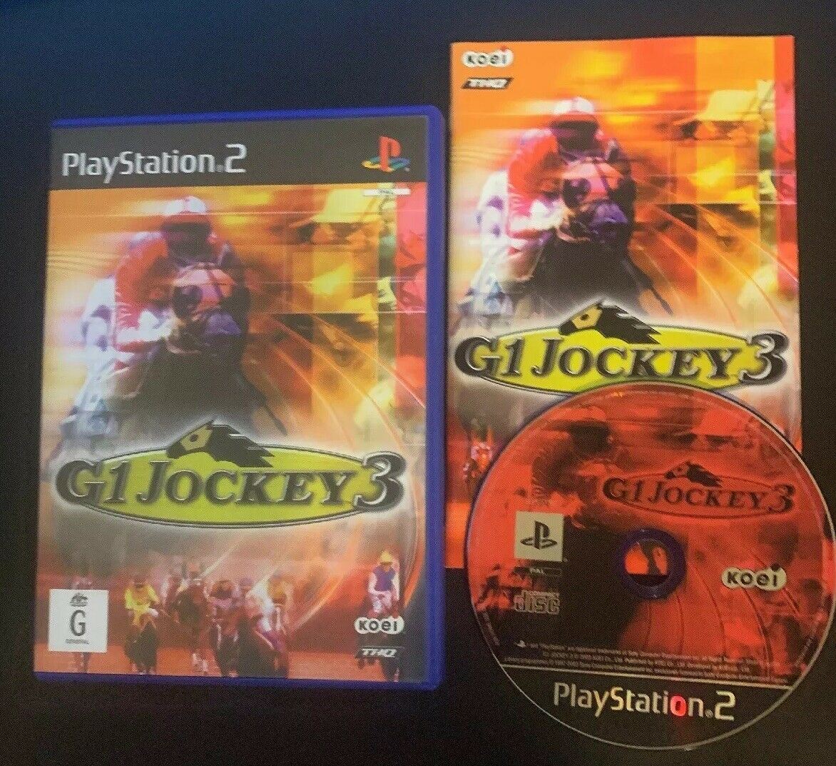 G1 Jockey 3 - Sony PlayStation 2 PS2 PAL Complete With Manual