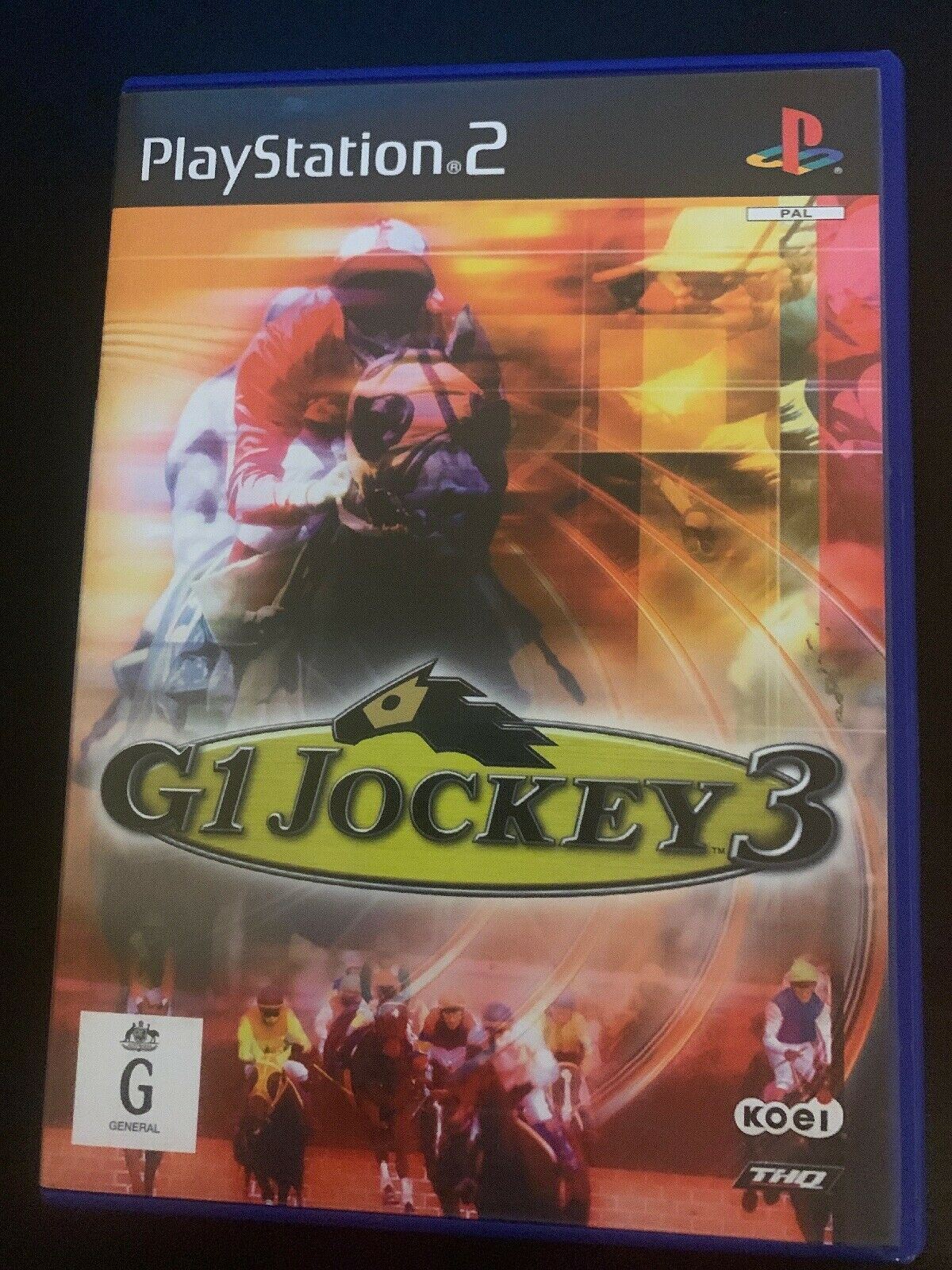 G1 Jockey 3 - Sony PlayStation 2 PS2 PAL Complete With Manual