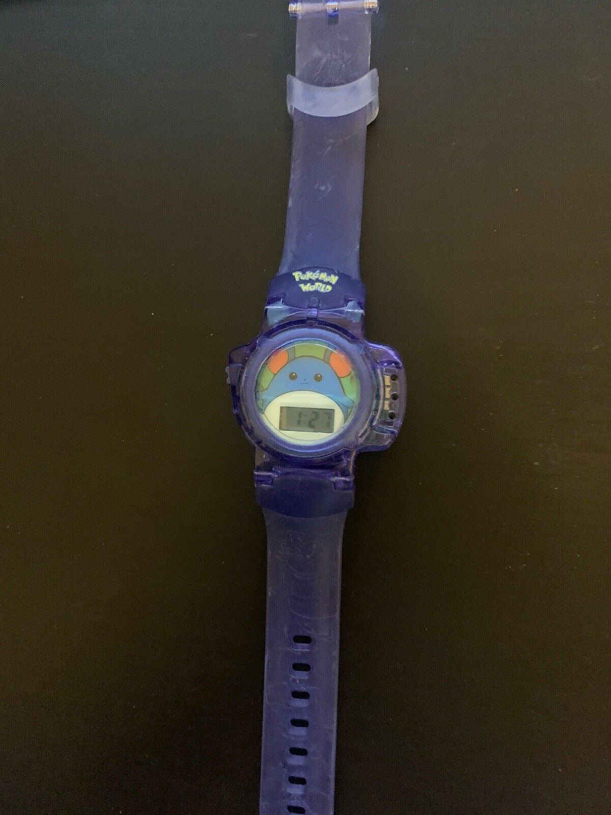 *Rare* Nintendo Pokemon Blue Marill World Watch (2000) With Box And Instructions