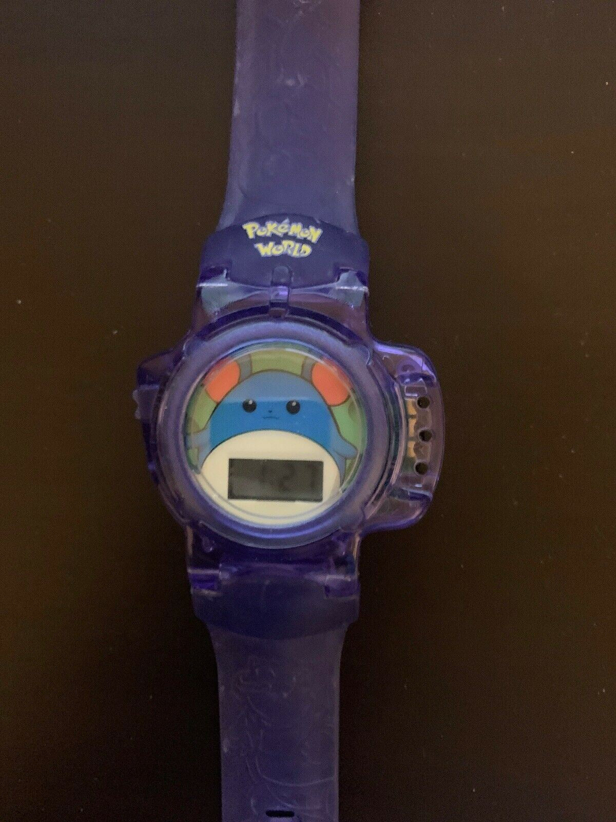 *Rare* Nintendo Pokemon Blue Marill World Watch (2000) With Box And Instructions