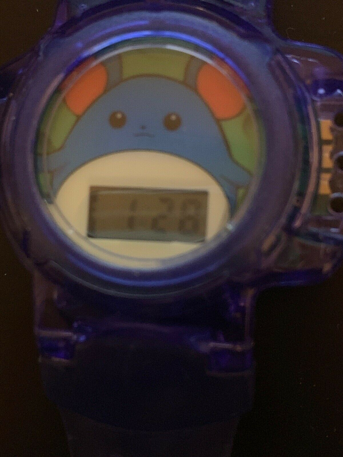 *Rare* Nintendo Pokemon Blue Marill World Watch (2000) With Box And Instructions