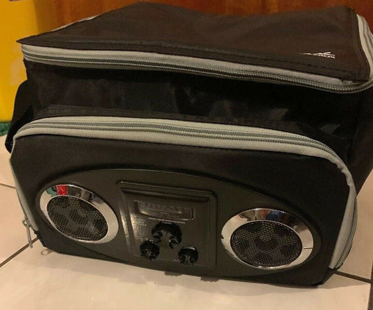 *RARE* Fuji Xerox AM/FM AUX-IN Stereo Amplifier Radio Cooler Bag