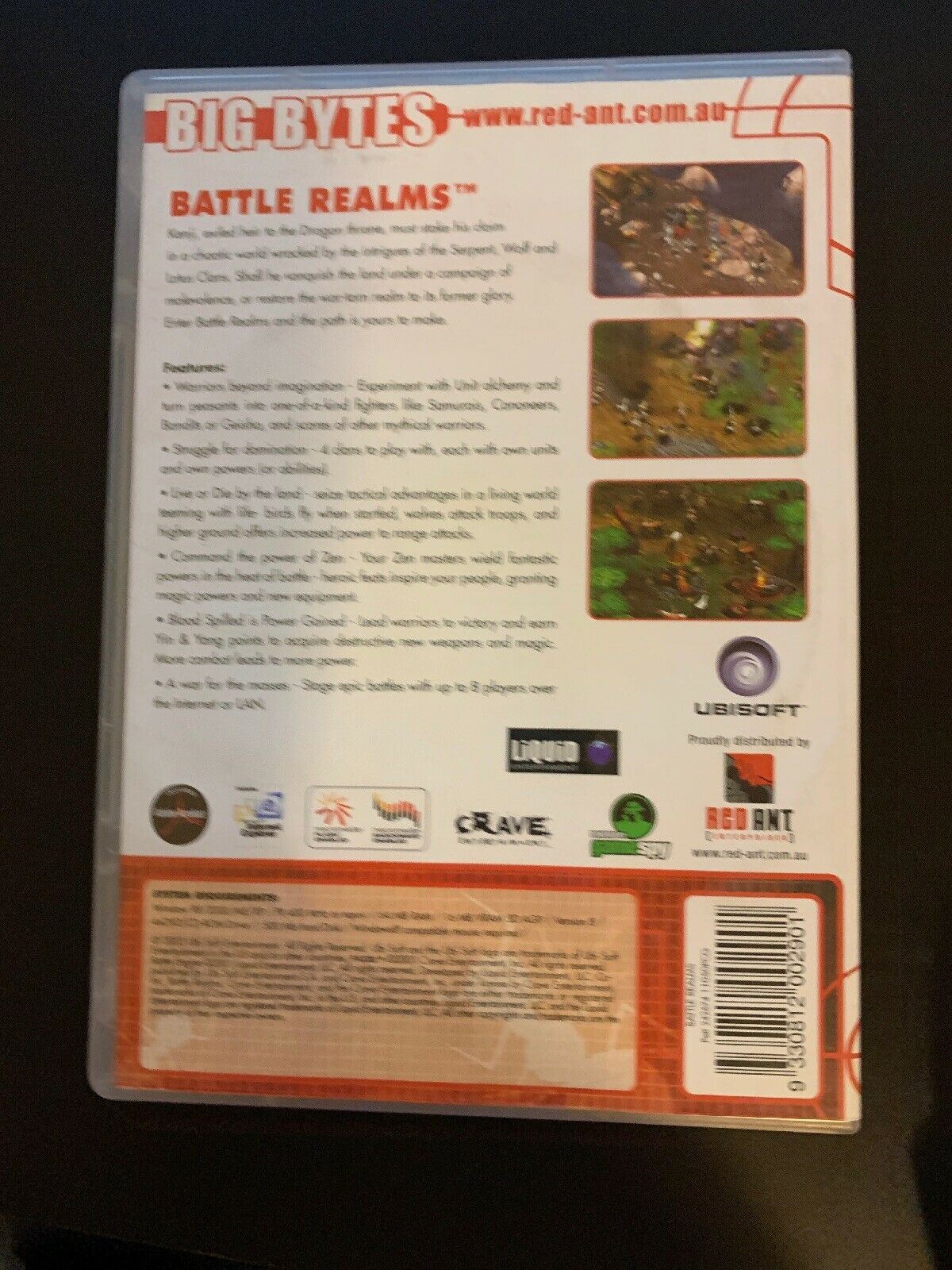 Battle Realms for PC CDROM 2001